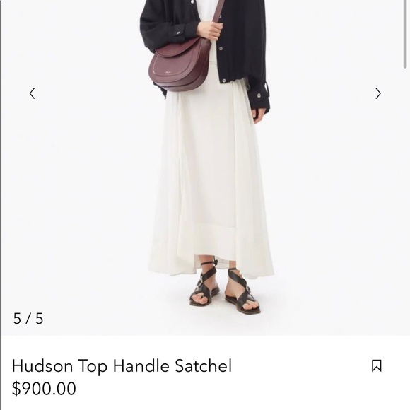 3.1 Philip Lim AUTHENTIC Hudson Top Handle satchel - Picture 14 of 16